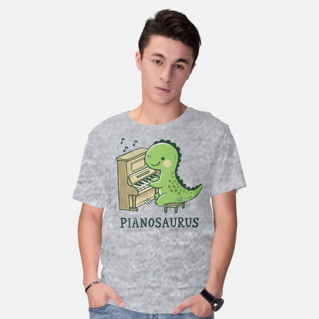 Pianosaurus-Mens-Basic-Tee-BridgeWalker