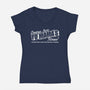 Greetings Mama House-Womens-V-Neck-Tee-Studio Mootant