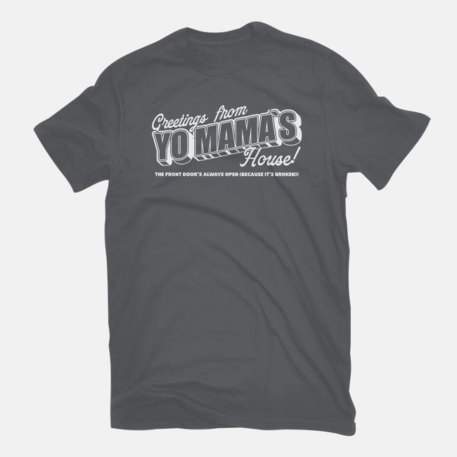 Greetings Mama House-Womens-Basic-Tee-Studio Mootant