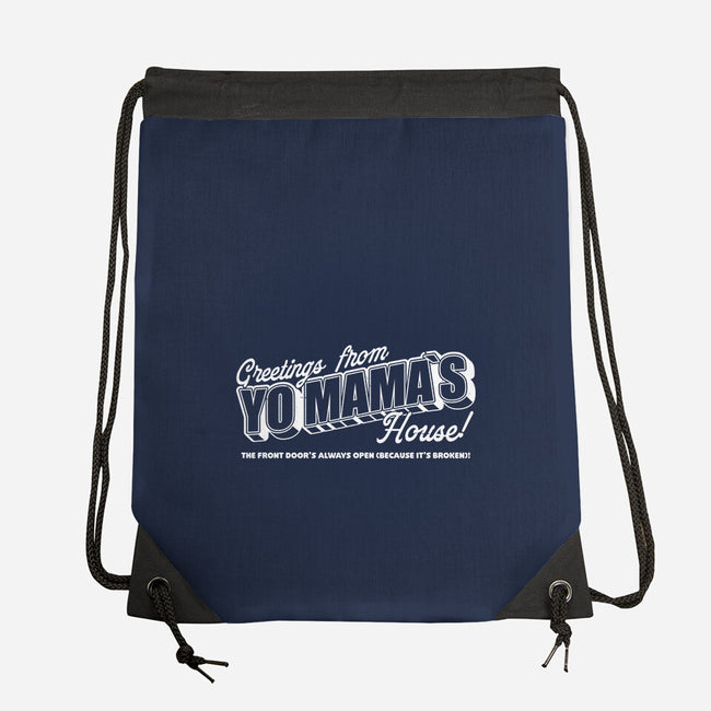 Greetings Mama House-None-Drawstring-Bag-Studio Mootant