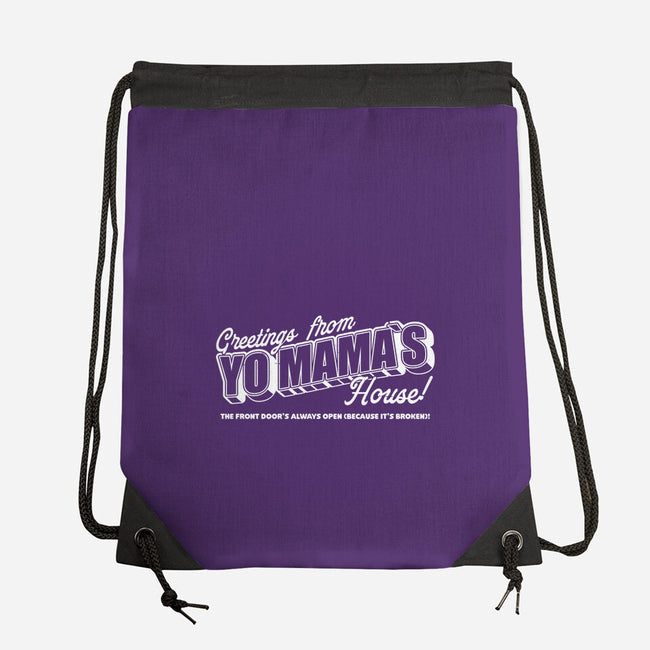 Greetings Mama House-None-Drawstring-Bag-Studio Mootant