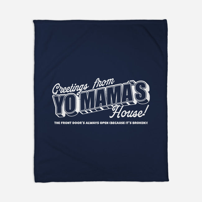 Greetings Mama House-None-Fleece-Blanket-Studio Mootant