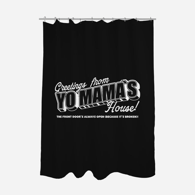 Greetings Mama House-None-Polyester-Shower Curtain-Studio Mootant
