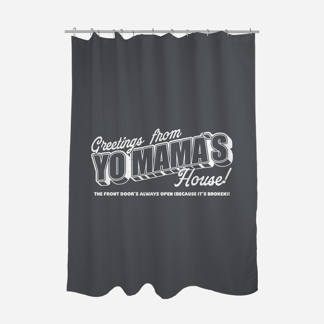 Greetings Mama House-None-Polyester-Shower Curtain-Studio Mootant