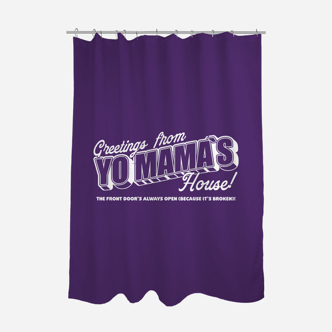 Greetings Mama House-None-Polyester-Shower Curtain-Studio Mootant
