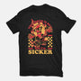 Earth Skate Fire-Mens-Basic-Tee-Studio Mootant