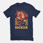 Earth Skate Fire-Mens-Basic-Tee-Studio Mootant