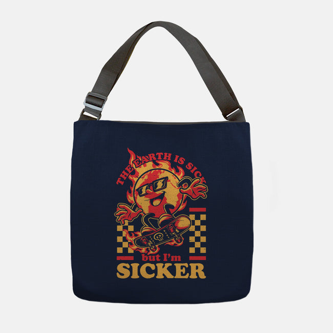 Earth Skate Fire-None-Adjustable Tote-Bag-Studio Mootant