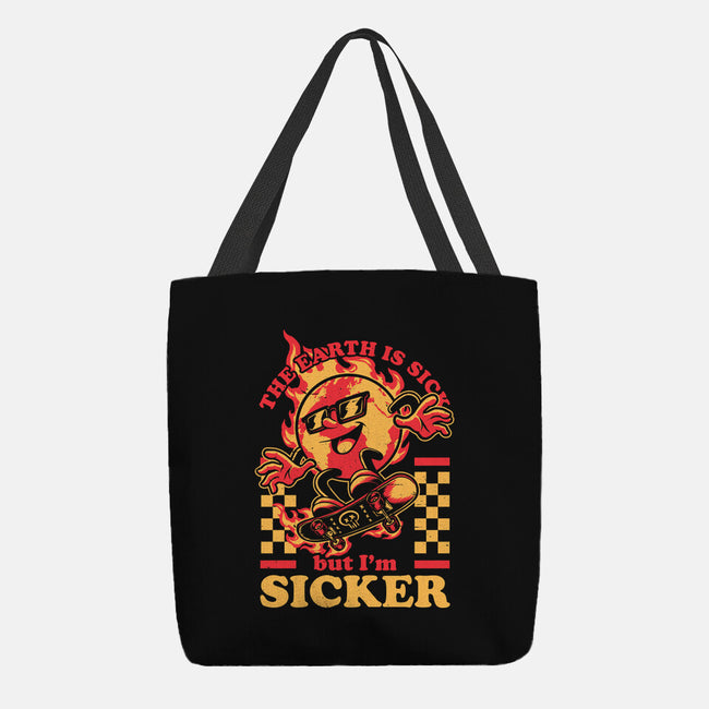 Earth Skate Fire-None-Basic Tote-Bag-Studio Mootant