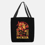 Earth Skate Fire-None-Basic Tote-Bag-Studio Mootant
