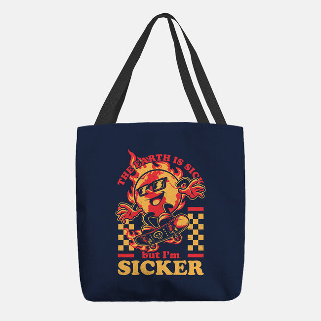 Earth Skate Fire-None-Basic Tote-Bag-Studio Mootant
