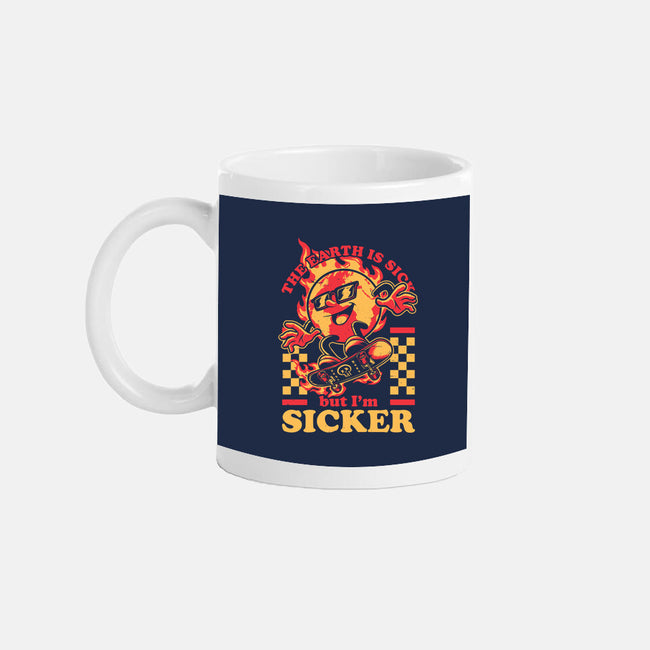 Earth Skate Fire-None-Mug-Drinkware-Studio Mootant