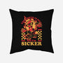 Earth Skate Fire-None-Removable Cover w Insert-Throw Pillow-Studio Mootant