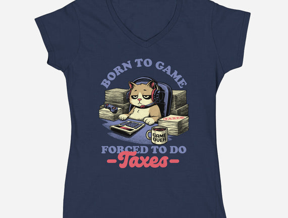 Cat Gamer Taxes