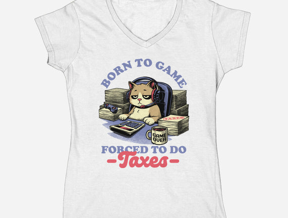Cat Gamer Taxes