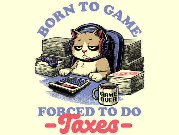 Cat Gamer Taxes