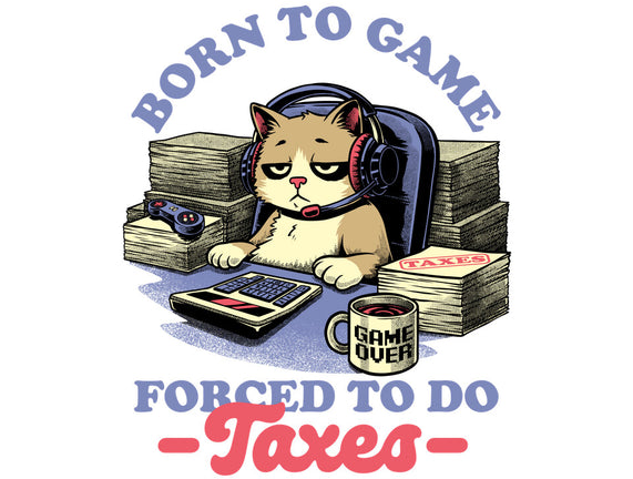 Cat Gamer Taxes