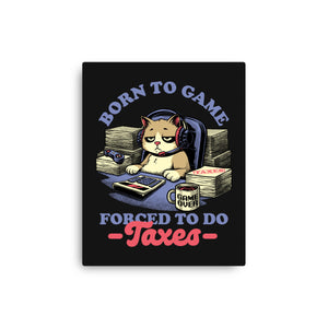 Cat Gamer Taxes