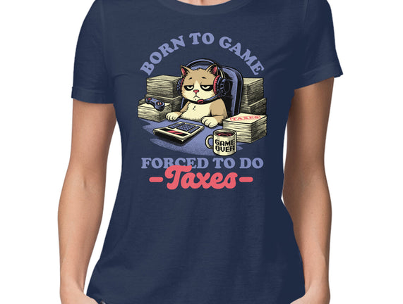 Cat Gamer Taxes
