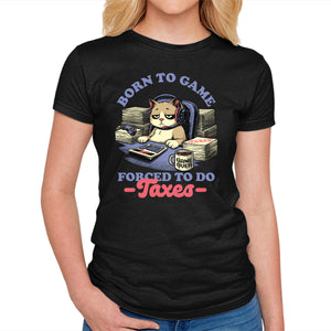 Cat Gamer Taxes