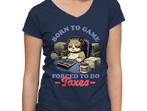 Cat Gamer Taxes