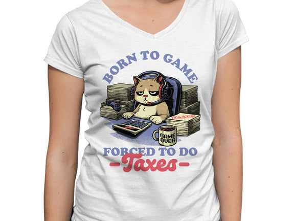 Cat Gamer Taxes