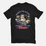 Cat Gamer Taxes-Mens-Heavyweight-Tee-Studio Mootant