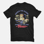 Cat Gamer Taxes-Mens-Basic-Tee-Studio Mootant