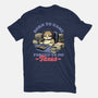 Cat Gamer Taxes-Mens-Heavyweight-Tee-Studio Mootant