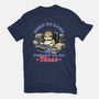 Cat Gamer Taxes-Mens-Basic-Tee-Studio Mootant