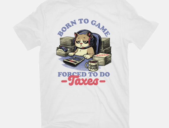 Cat Gamer Taxes