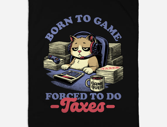 Cat Gamer Taxes