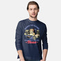Cat Gamer Taxes-Mens-Long Sleeved-Tee-Studio Mootant