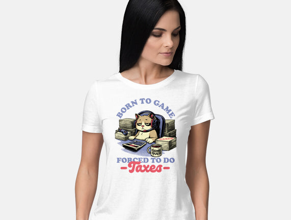 Cat Gamer Taxes