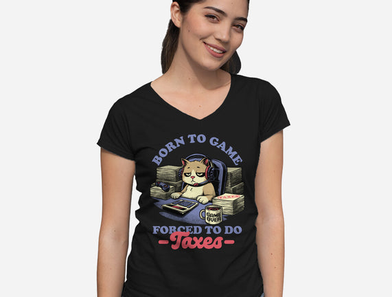 Cat Gamer Taxes