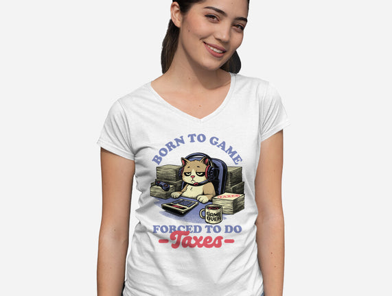 Cat Gamer Taxes