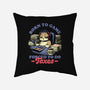 Cat Gamer Taxes-None-Removable Cover w Insert-Throw Pillow-Studio Mootant