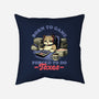 Cat Gamer Taxes-None-Removable Cover w Insert-Throw Pillow-Studio Mootant