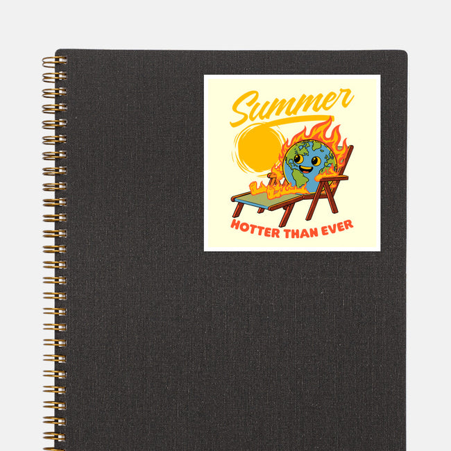 Summer Burn Earth-None-Glossy-Sticker-Studio Mootant