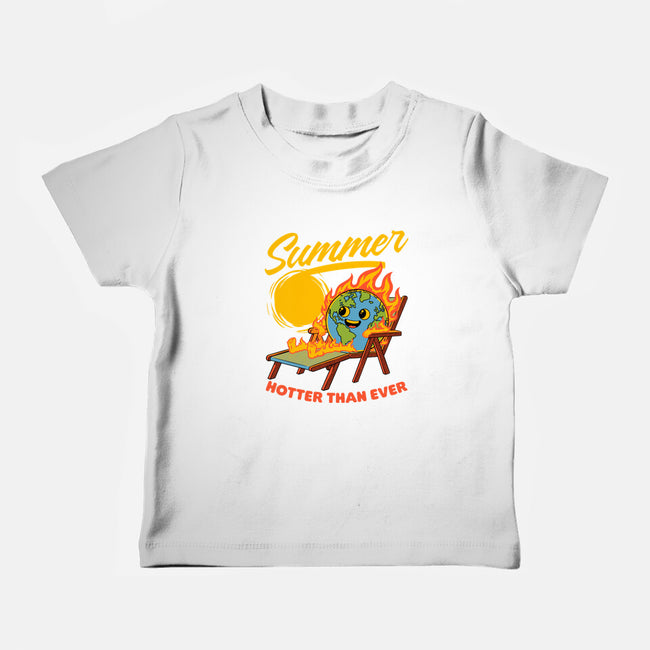 Summer Burn Earth-Baby-Basic-Tee-Studio Mootant