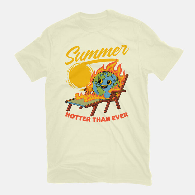 Summer Burn Earth-Mens-Basic-Tee-Studio Mootant