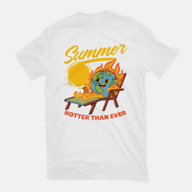 Summer Burn Earth-Mens-Heavyweight-Tee-Studio Mootant