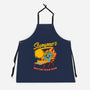 Summer Burn Earth-Unisex-Kitchen-Apron-Studio Mootant