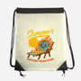 Summer Burn Earth-None-Drawstring-Bag-Studio Mootant