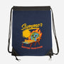Summer Burn Earth-None-Drawstring-Bag-Studio Mootant