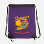 Summer Burn Earth-None-Drawstring-Bag-Studio Mootant