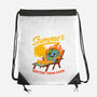 Summer Burn Earth-None-Drawstring-Bag-Studio Mootant