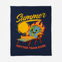 Summer Burn Earth-None-Fleece-Blanket-Studio Mootant