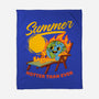 Summer Burn Earth-None-Fleece-Blanket-Studio Mootant