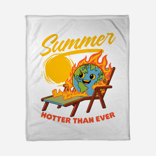 Summer Burn Earth-None-Fleece-Blanket-Studio Mootant